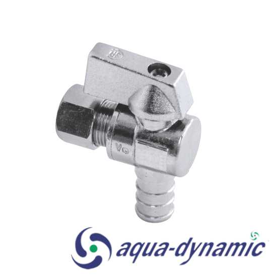 Aqua-Dynamic Angle Supply Stop Valve